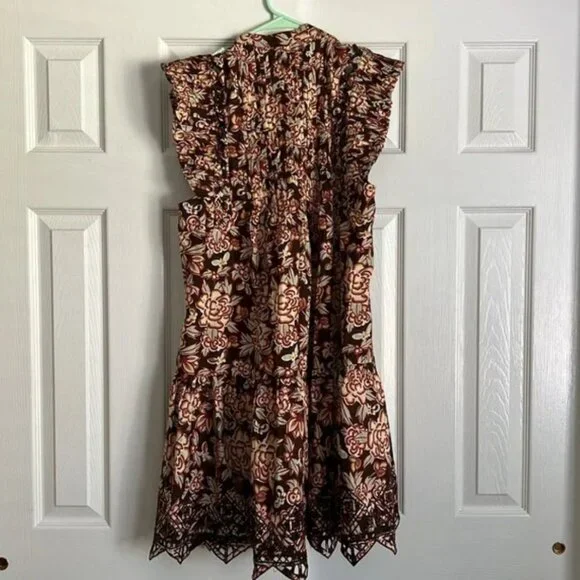 Sea New York Emelia Print Flutter Sleeve Dress - Picture 11 of 13